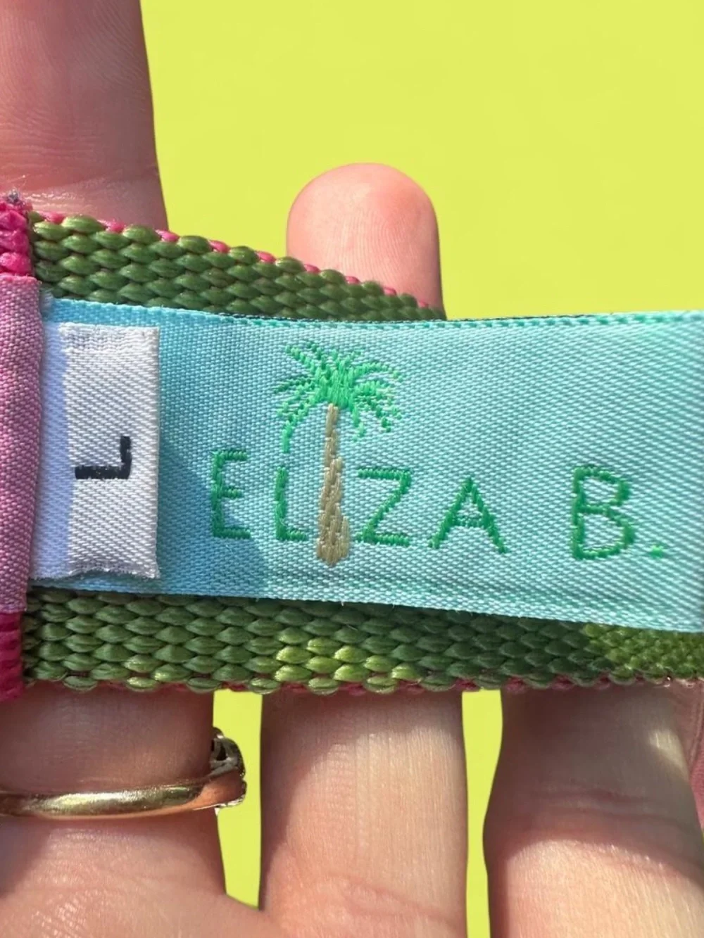 Eliza B preppy palm